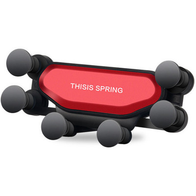 Držač za mobilni telefon u automobilu Druga generacija, jedan gravitacijski nosač, otvor za zrak, nosač za povezivanje u šest točaka, pribor za automobile