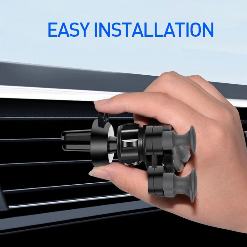 Držač za mobilni telefon u automobilu Druga generacija, jedan gravitacijski nosač, otvor za zrak, nosač za povezivanje u šest točaka, pribor za automobile