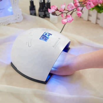 2022 LED UV Lamp Nail Dryer Rainbow4 48W 30LED For Foot Therapy Nail Polish GEL CURING Fast Drying Professional Tools Lampara