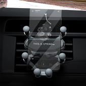 Gravity Držač za telefon u automobilu Stalak za mobilni telefon GPS podrška za pametni telefon za iPhone 13 12 11 Pro 8 Samsung Huawei Xiaomi Redmi LG