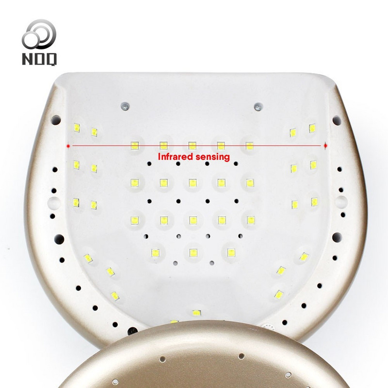 NOQ SML S6 68W körömszárító manikűr körömgép UV LED körömszárításhoz lámpa szárító gél lakk 4 időzítő körömművészet eszközök