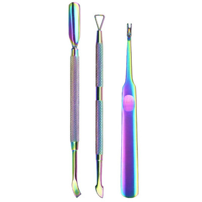 Set de manichiură Arte Clavo Instrumente pentru arta unghiilor Bandă de șlefuit Foarfece pentru piele moartă Dispozitiv de îndepărtare a unghiilor Pilă perie de praf Mașină electrică de găurit unghii