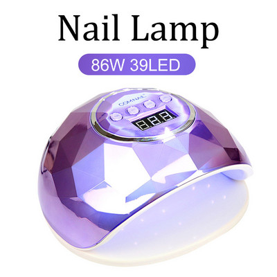 48W SUNONE Professzionális UV LED körömlámpa köröm géllakkhoz LED körömfény körömszárító UV lámpa manikűrhöz