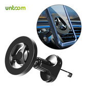 Untoomi magnetiline autotelefoni hoidik iPhone 14 13 12 11 Pro Max Mini tugeva magnetiga auto õhuventiiliga telefoni kinnitusalus GPS-klamber
