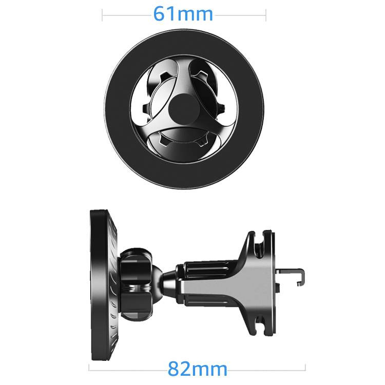 Untoomi magnetiline autotelefoni hoidik iPhone 14 13 12 11 Pro Max Mini tugeva magnetiga auto õhuventiiliga telefoni kinnitusalus GPS-klamber