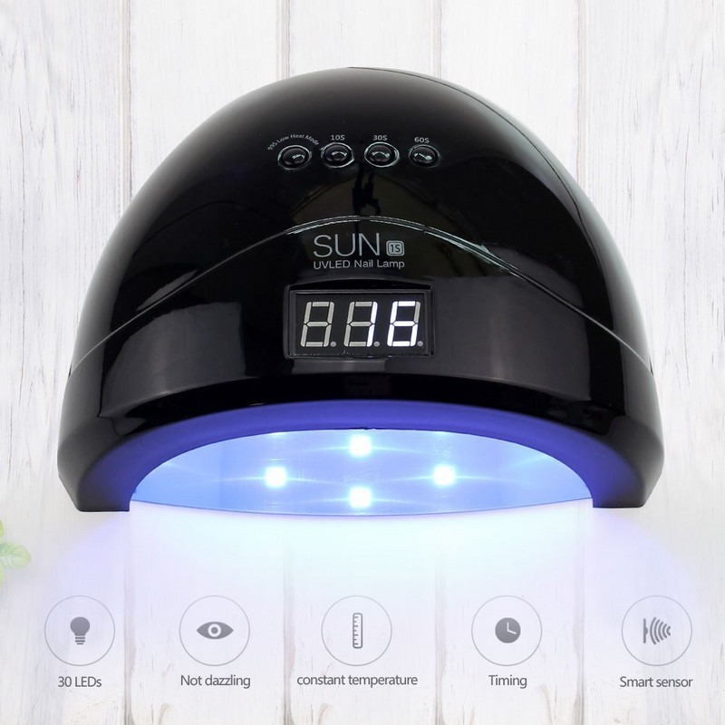 Led Lamp Nail SUN1S Nail UV lámpa Sun One Led Lamp 30 LED 24/48W Switch Ultraibolya Körömszárító lámpa Vernis Gel Nail Tool