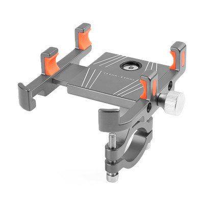 Suport pentru telefon pentru biciclete din aliaj de aluminiu Untoom, metal MTB, bicicletă, motocicletă, scuter, ghidon, suport pentru telefoane inteligente de 3,5" până la 7,0"