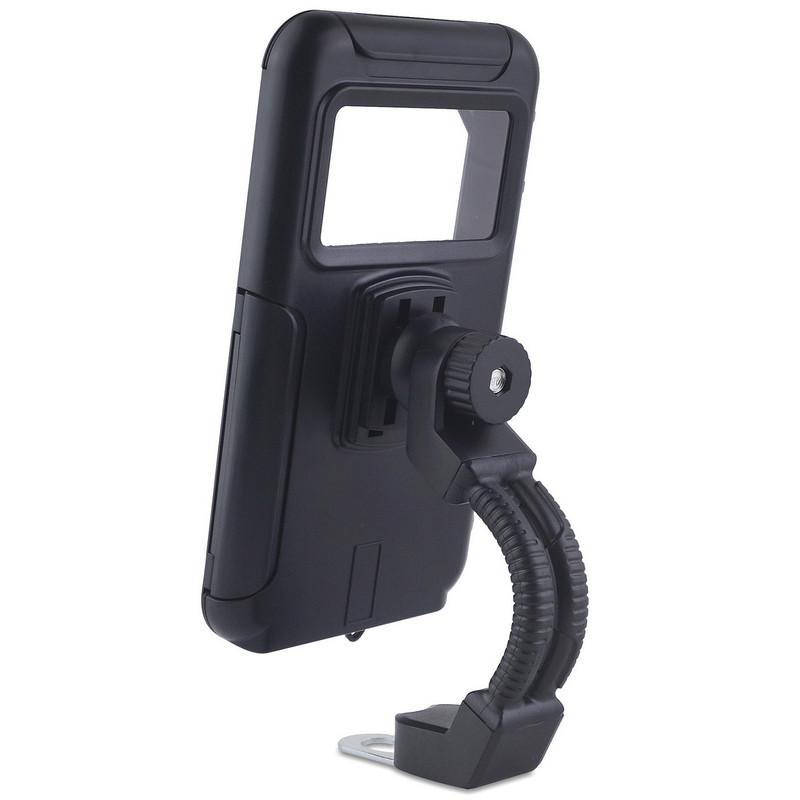 Untoom αδιάβροχη θήκη Ποδήλατο Τιμόνι μοτοσυκλέτας Πίσω όψη Καθρέφτης Τηλέφωνο Βάση Στήριγμα για σκούτερ κινητού τηλεφώνου