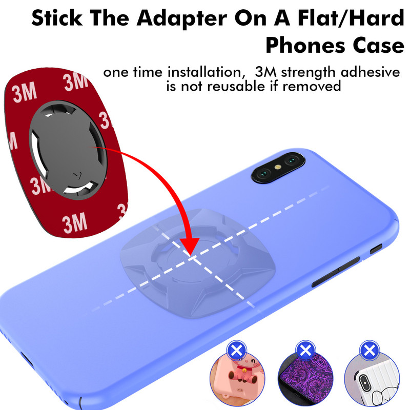 Suport telefon pentru biciclete Untoom Suport reglabil pentru ghidon pentru motociclete de munte Suport pentru telefon mobil GPS pentru ciclism Suport de blocare de securitate