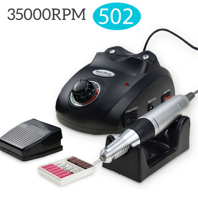 Profesionalus nagų grąžto elektrinis manikiūras su frezavimo pjaustytuvų rinkiniu nagų dildėmis odelių valiklis pedikiūro mašina Nagų dailė