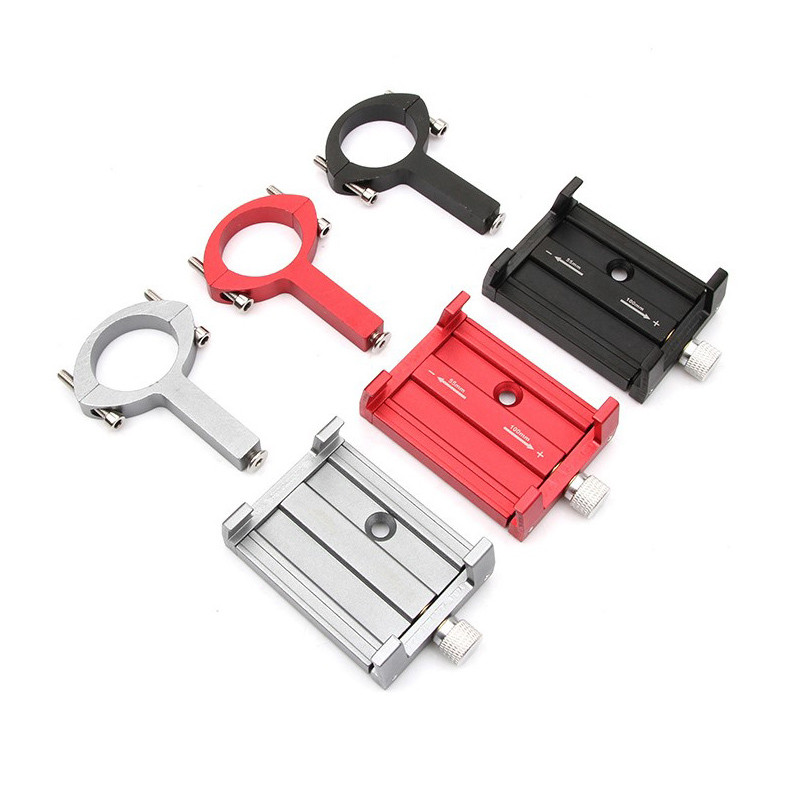 Suport telefon pentru biciclete Untoom Suport metalic pentru telefon mobil pentru biciclete pentru iPhone Xiaomi Samsung Suport universal pentru ghidon pentru motociclete