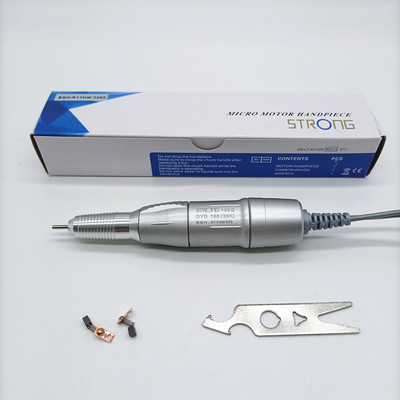 Piesă de mână cu micromotor Strong 120 Tip 35000RPM pentru Strong 210 90 204 207 Marathon Control Box Electric Manichiură Burghiu Mâner stilou