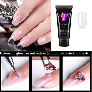 13 τμχ/Σετ 30ml Poly Nail Gel Builder With UV LED Lamp All For Manicure Nail Art Design Crystal Gel Nail Extension Nails Gel