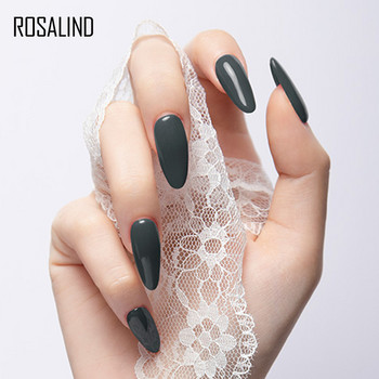 ROSALIND Poly Ultraviolet Gel Βερνίκι νυχιών Ποικιλία δημοφιλών χρωμάτων είναι διαθέσιμα με σετ εργαλείων σμάλτου για κιτ επέκτασης νυχιών