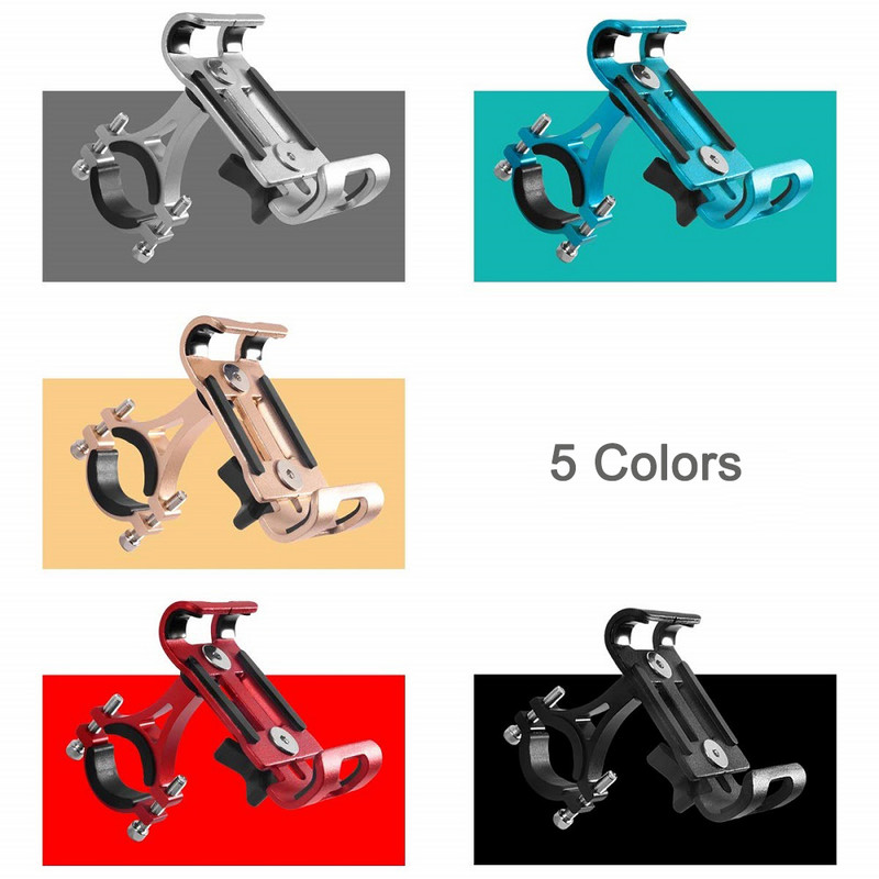Univerzálny držiak na telefón na motocykel a bicykel Untoom z hliníkovej zliatiny, 3,5-6,5", stojan na riadidlá bicykla pre Samsung Xiaomi Redmi GPS
