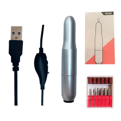 Električna bušilica za nokte 20000 RMP Set glodala za manikuru Stroj za skidanje gela Nail Art poliranje Pribor Alat