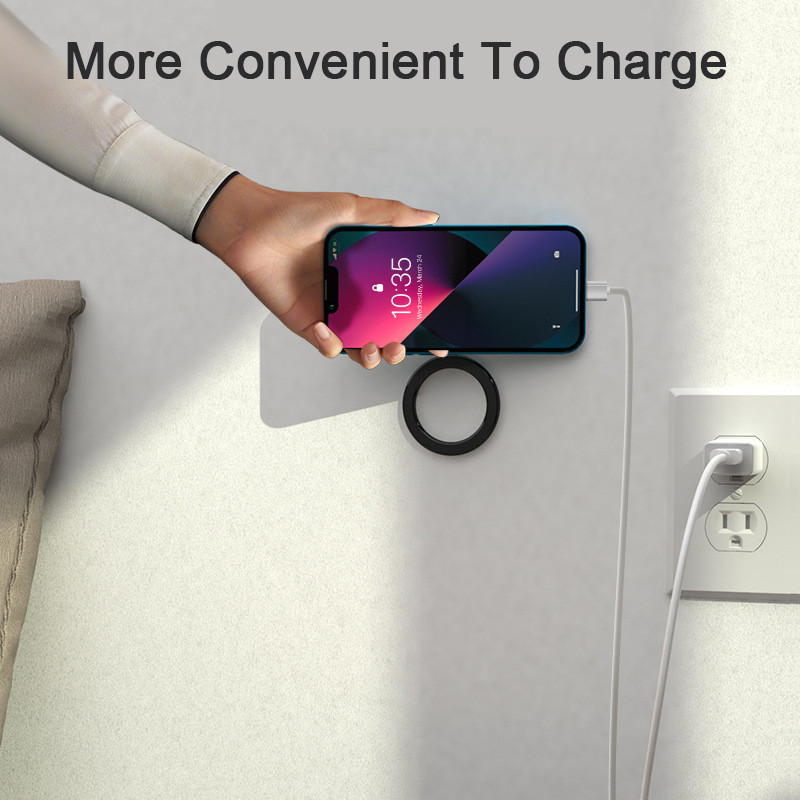 Untoom držač telefona s magnetskim prstenom za iPhone 13 Pro Max Zidni kuhinjski magnet za držač za telefon Nosač za telefon u automobilu za iPhone 12 Pro Max