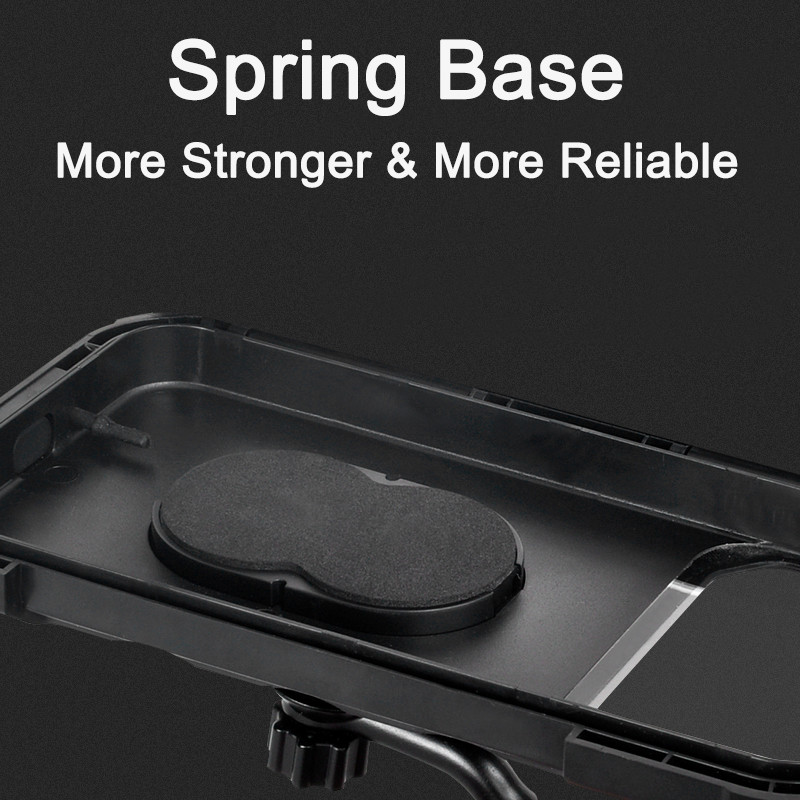 Untoomi 360-kraadine veekindel jalgratta telefonihoidik jalgratta mootorratta juhtraud Mobiiltelefoni GPS-i alus tõukeratta telefoni kinnitus