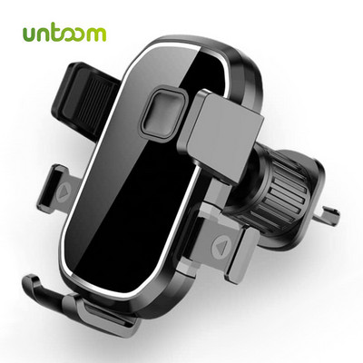 Untoom autós telefontartó szellőzőnyílású telefonállvány mobiltelefonhoz Univerzális autós levegőkimenet klipszes GPS támogatás iPhone Xiaomihoz