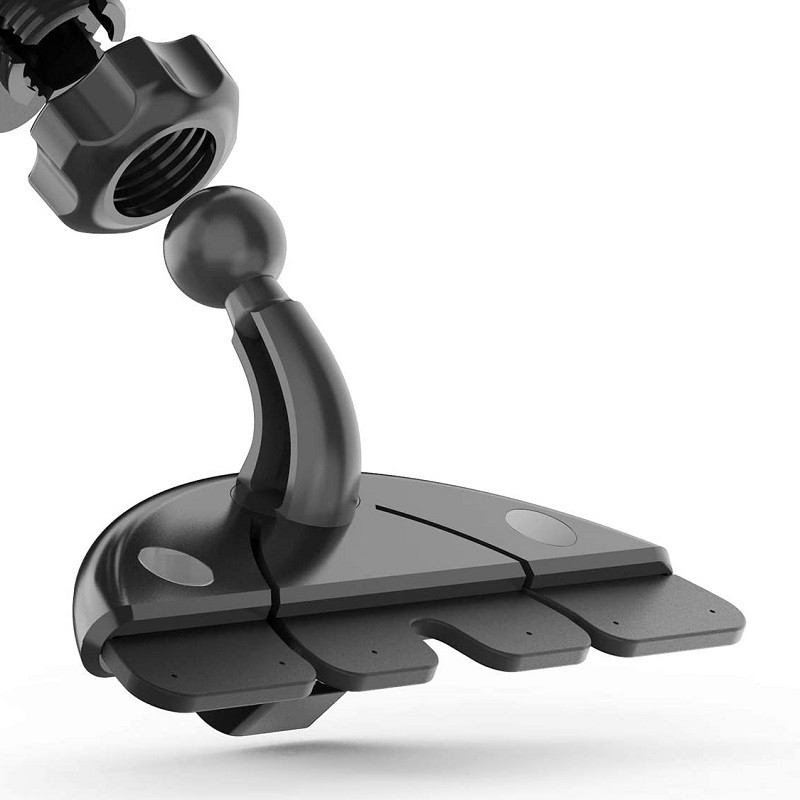 Untoom autotelefoni hoidik auto CD pessa kinnitatava tahvelarvuti hoidiku jaoks Autos asuv alus iPad Airi jaoks iPhone Samsungi tugi 4–12-tollistele seadmetele