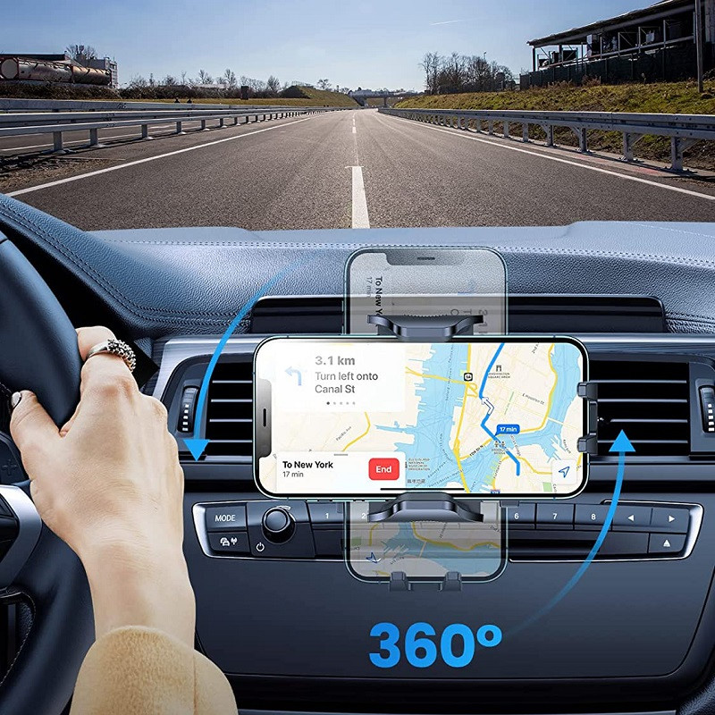 Untoom Suport telefon auto Clip 17mm Cap bilă pentru ventilație auto Suport magnetic pentru telefon Suport universal pentru telefon mobil pentru mașină cu gravitate