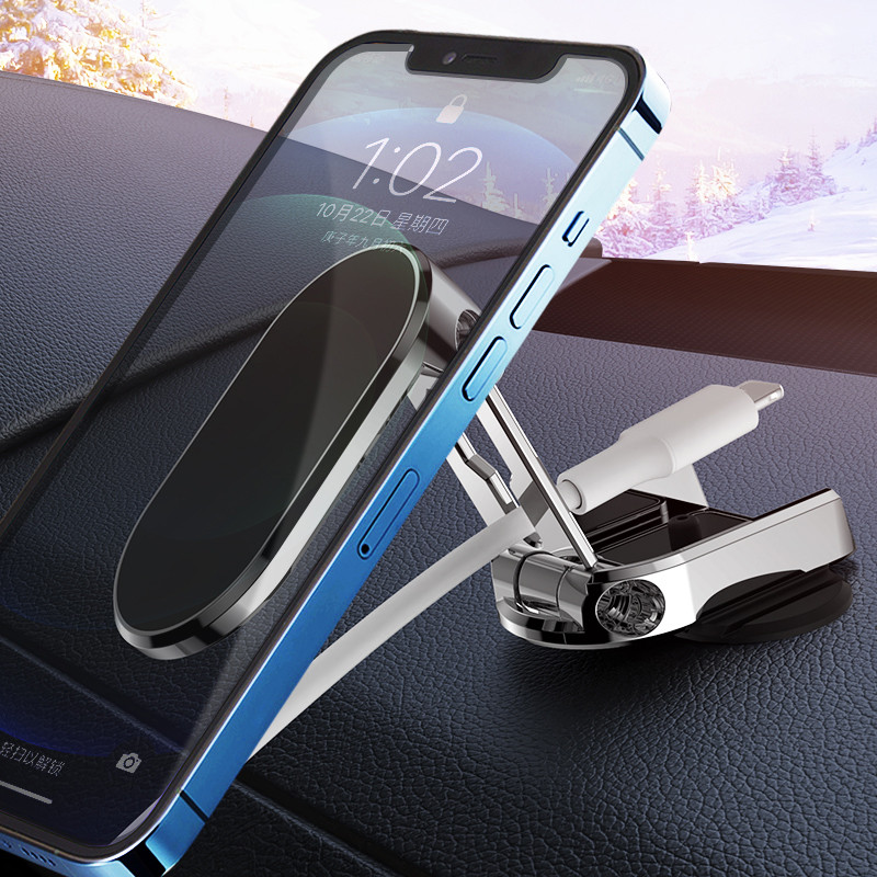 Suport magnetic pentru telefon auto Untoom Magnet cu rotație 360 Suport pentru telefon mobil Suport GPS pentru iPhone 13 12 Xiaomi Huawei Samsung