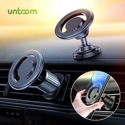 Suport magnetic pentru telefon de mașină Untoom Magnet pentru ventilație de mașină Suport pentru telefon pentru iPhone 13 12 Pro Max Mini 11 Xiaomi Samsung Huawei