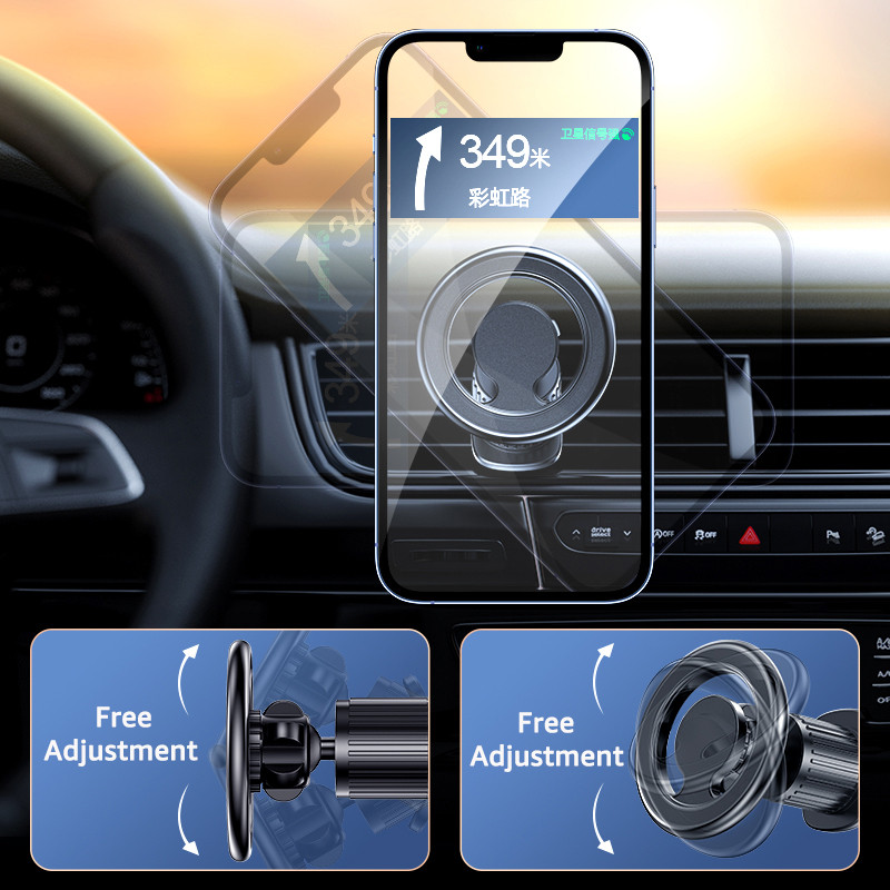 Suport magnetic pentru telefon de mașină Untoom Magnet pentru ventilație de mașină Suport pentru telefon pentru iPhone 13 12 Pro Max Mini 11 Xiaomi Samsung Huawei