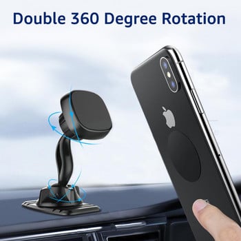 Untoom Car Phone Holder Base Universal 17 mm сферична глава за автомобилно табло Магнитна гравитационна стойка за стойка за мобилен телефон Скоба за автомобилен телефон