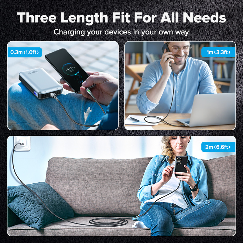 QOOVI 5A USB Type C Καλώδιο Micro USB γρήγορης φόρτισης Κινητό τηλέφωνο Android Charger Type-C Καλώδιο δεδομένων για Huawei P40 Mate 30 Xiaomi 12