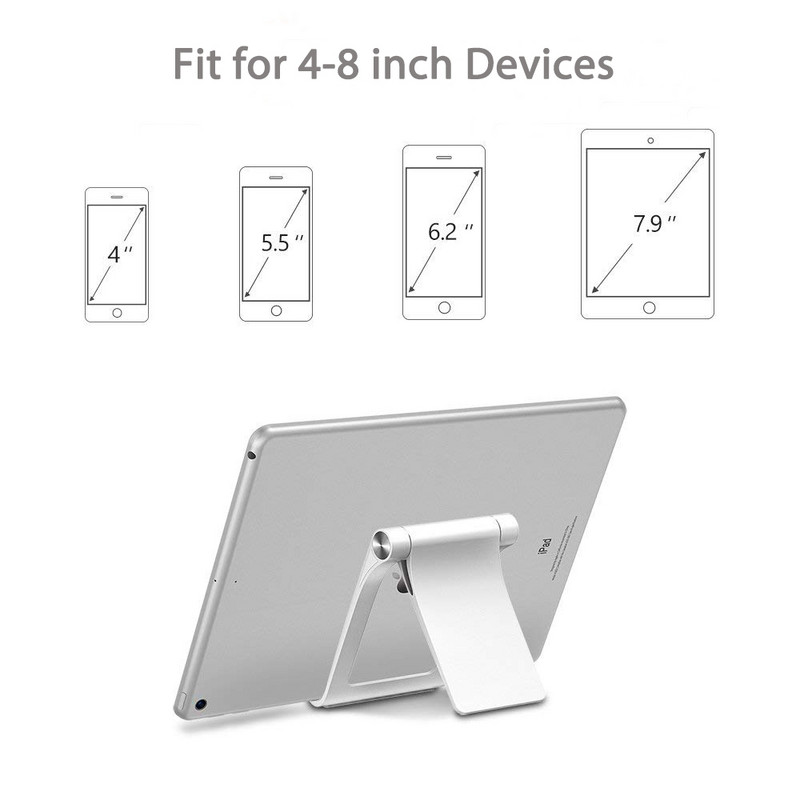„Untoom“ telefono laikiklio stovas, skirtas „iPhone Xs Max Xr 8 7“, skirtas iPad Universalus reguliuojamas sulankstomas mobiliojo telefono planšetinio kompiuterio stalinis laikiklis
