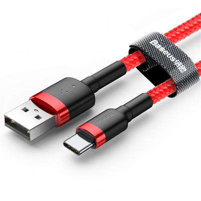 Baseus USB C kaabel Type C laadimiskaabel Xiaomi 11T Pro Samsung S21 USB C kaabel Telefoni juhe 3A QC3.0 USB Type C laadija