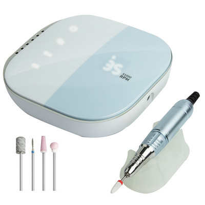 Mașină de găurit pentru unghii, 35 W, 35000 rpm, de mare viteză, cu zgomot redus, freză, burghie, set de pedichiură, echipament pentru arta unghiilor pentru salon.