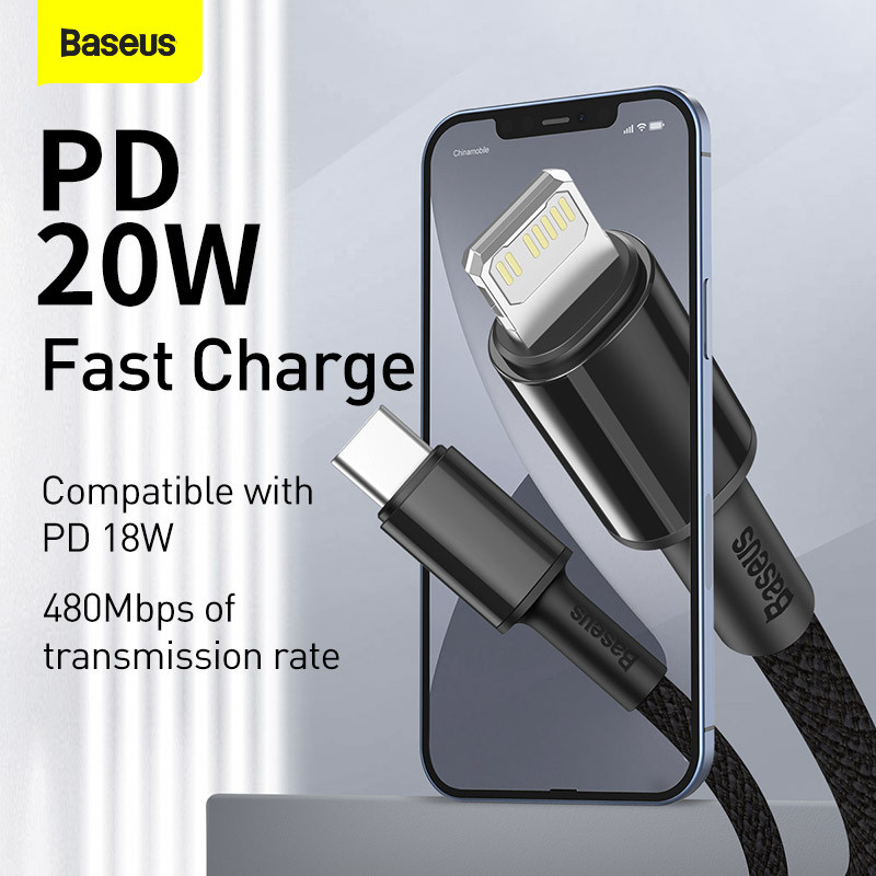 Baseus 20W PD USB tip C kabel za iPhone 14 13 12 Pro Max punjač za brzo punjenje za MacBook iPad Pro tip-C USBC podatkovni kabel