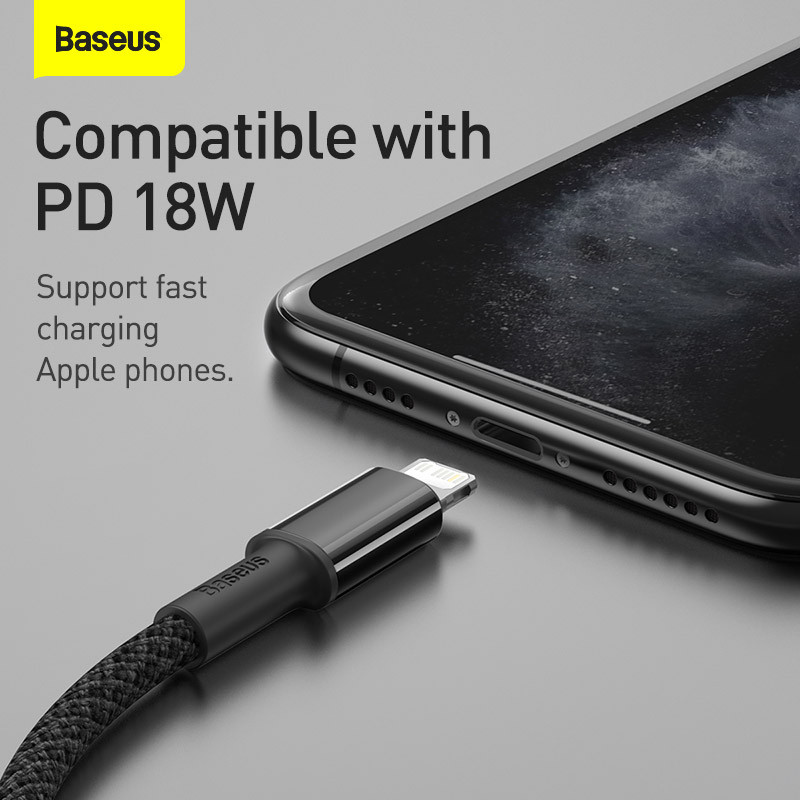 Baseus 20W PD USB tip C kabel za iPhone 14 13 12 Pro Max punjač za brzo punjenje za MacBook iPad Pro tip-C USBC podatkovni kabel