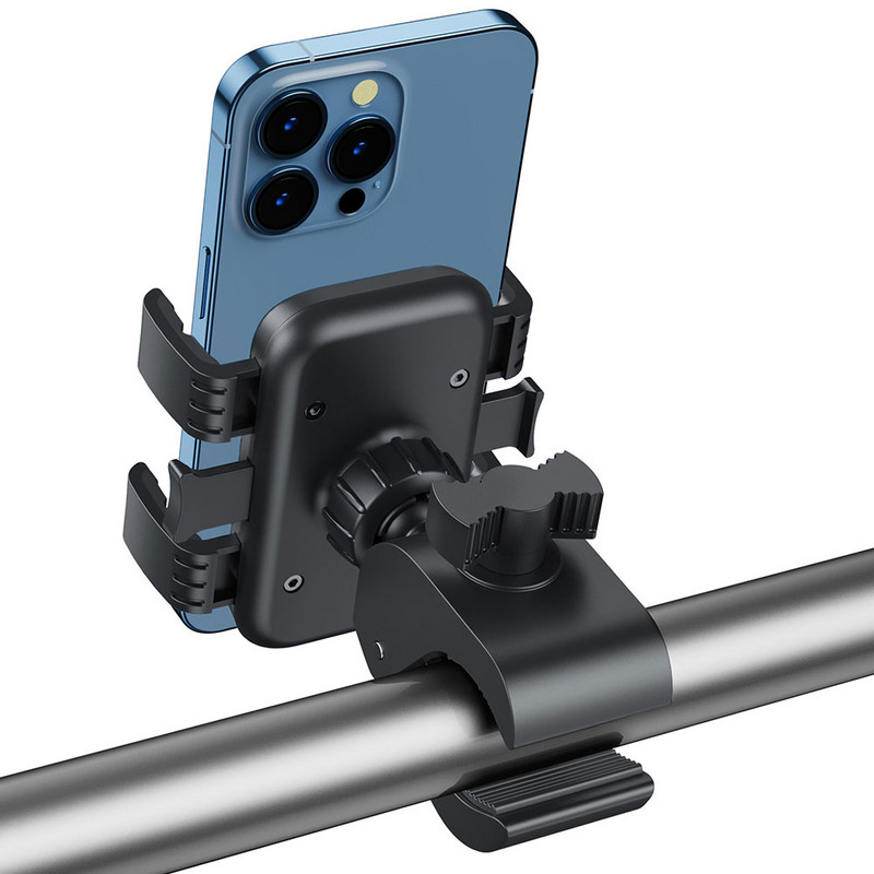 Untoom velosipēda tālruņa turētājs Universāls motocikla motorollera velosipēda tālruņa turētājs stūres mobilā tālruņa statīva stiprinājuma GPS kronšteina atbalsts