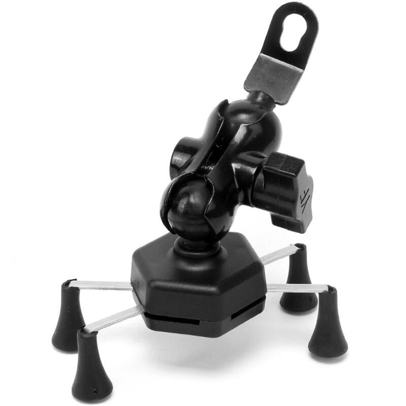 Untoomi mootorratta tagapeegli mobiiltelefoni hoidik X-tüüpi 360 kraadi pöörlev mootorratta tõukeratta mobiiltelefoni kinnitusalus