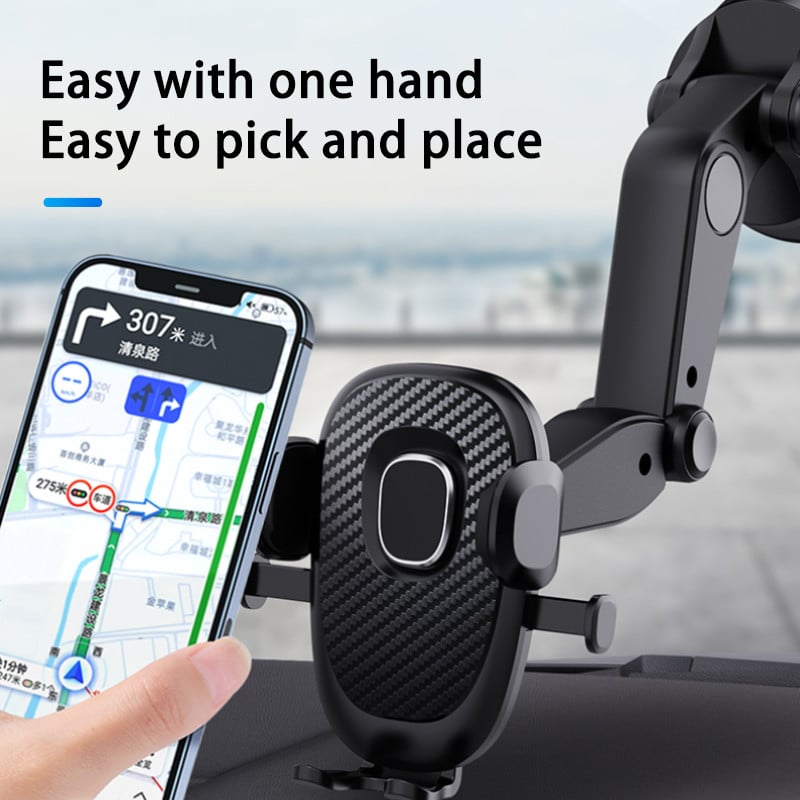 „Untoom“ automobilinio telefono laikiklio stovas priekinio stiklo prietaisų skydelio telefono laikiklis Universalus „Sucker“ automobilio mobiliojo telefono palaikymas, skirtas „iPhone 13 12 Pro X“