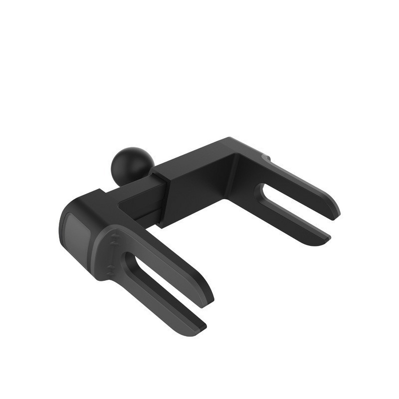 Suport cu clemă pentru aerisire rotundă pentru mașină Untoom, cap sferic universal de 17 mm pentru suport pentru telefon auto gravitațional Suport magnetic pentru telefon mobil