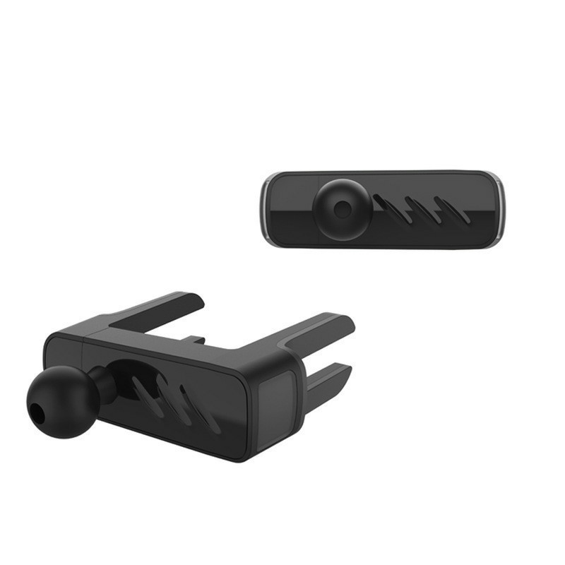 Suport cu clemă pentru aerisire rotundă pentru mașină Untoom, cap sferic universal de 17 mm pentru suport pentru telefon auto gravitațional Suport magnetic pentru telefon mobil