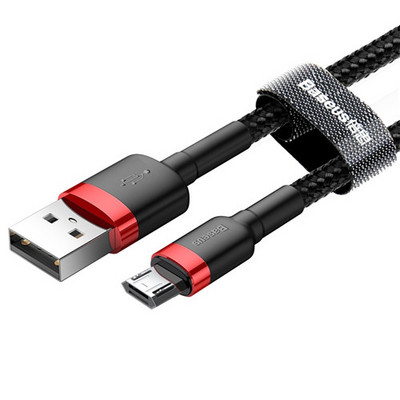 Baseus Micro USB Cable 2.4A Fast Charging for Samsung J7 Redmi Note 5 Pro Android Κινητό τηλέφωνο USB Micro Cable Charger Charger Data