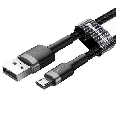 Baseus Micro USB Cable 2.4A Fast Charging for Samsung J7 Redmi Note 5 Pro Android Κινητό τηλέφωνο USB Micro Cable Charger Charger Data