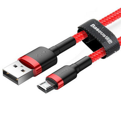 Baseus Micro USB Cable 2.4A Fast Charging for Samsung J7 Redmi Note 5 Pro Android Κινητό τηλέφωνο USB Micro Cable Charger Charger Data