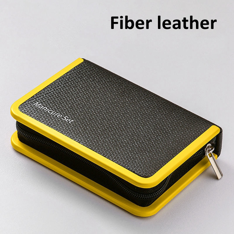 Nešiojamų nagų žirklių rinkinys Manikiūro rinkinys Pedikiūro rinkinys Nerūdijančio plieno nagų kirpimo įrankiai Kelioninis priežiūros dėklas