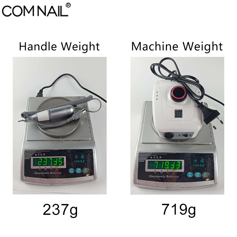65W 35000RPM körömfúró gép hőmentes, nehéz fogantyús marók körömlakk eltávolító DM206 Nail Master köröm manikűr gép