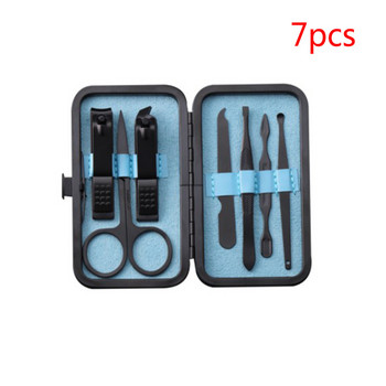 7-18 Pcs Professional Nail Cutter Pedicure Scissors Set inless Steel Cutter Φορητό σετ εργαλείων νυχοκόπτη μανικιούρ