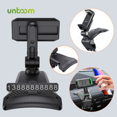 Untoom Dashboard Στήριγμα τηλεφώνου αυτοκινήτου Smartphone Βάση βάσης τηλεφώνου αυτοκινήτου με πινακίδα στάθμευσης για 3-7 ίντσες κινητό τηλέφωνο GPS