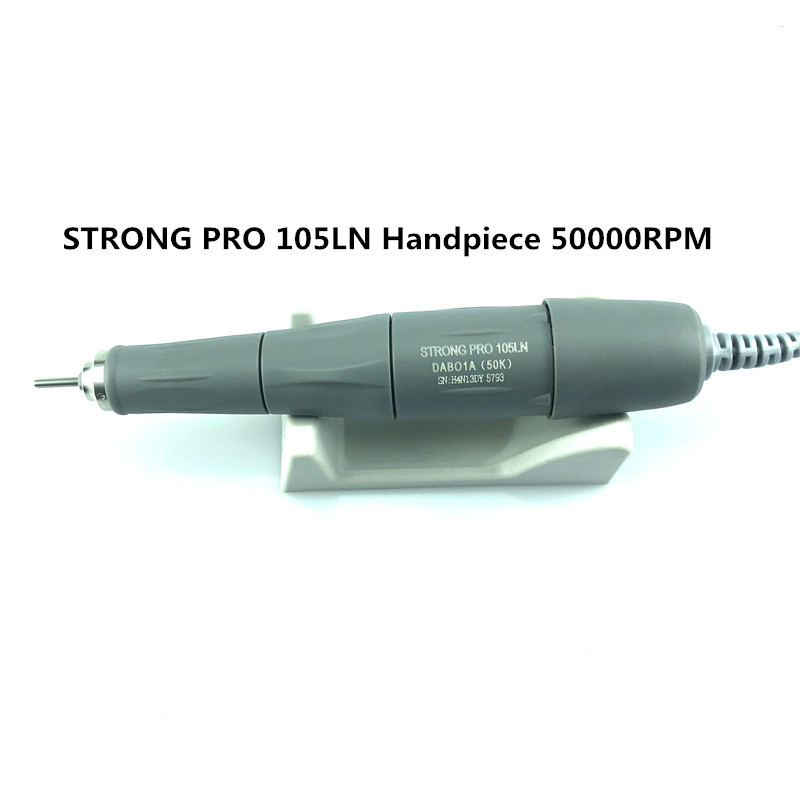2021-es újdonság STRONG 210 105L 102L kézidarab 65W 40000rpm/50000RPM körömfúrók manikűr gépi pedikűr elektromos reszelőfejek