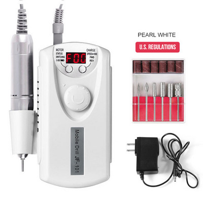 30000 RPM Professionaalne elektriline küünepuurimasin maniküüri küüneviil-pediküüri tööriistade varustuse komplekti küünepuuride jaoks