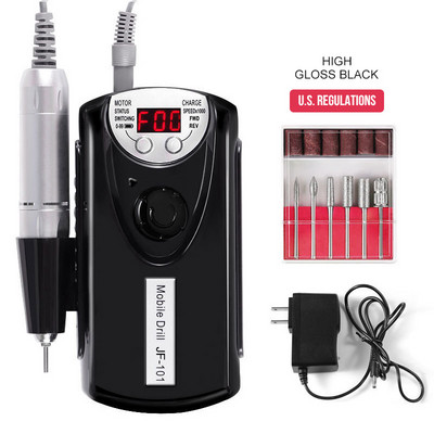 30000 RPM Professionaalne elektriline küünepuurimasin maniküüri küüneviil-pediküüri tööriistade varustuse komplekti küünepuuride jaoks